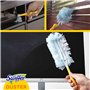 Swiffer Duster Plumeau Kit de Démarrage (1 Manche + 13 Recharges), Attrape et Retient 3 Fois Plus de Poussière et Cheveux qu'un 