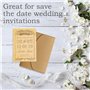 Youery 50 Pièces Papier kraft Enveloppes,Enveloppe de carte postale,Creative rétro mignon Enveloppe en forme de coeur,pour le ma