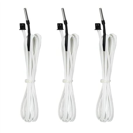HzdaDeve Lot de 3 thermistances haute température + 300 degrés pour bloc chauffant Reprap Hot-End Pièces d'imprimante 3D