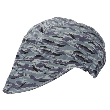 RIVERWELD Cagoule de soudage en tissu ignifugé pour soudeurs (Couleur grise) - Compatible avec masque de soudage - Équipement de