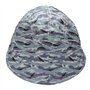RIVERWELD Cagoule de soudage en tissu ignifugé pour soudeurs (Couleur grise) - Compatible avec masque de soudage - Équipement de