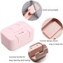3 Pièces Boîtes à Savon Étanches pour Voyage - Porte-Savon Solide pour la Maison, Salle de Bain, Randonnée