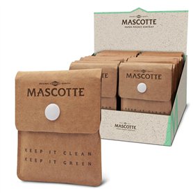 Cendrier de poche en papier Mascotte® 24 pièces | Cendrier pour les déplacements | cendrier de poche anti-odeurs et résistant à