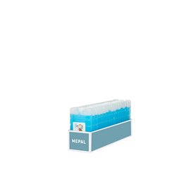 Mepal - Pack de Glace Set of 17 - Petit Élément Réfrigérant pour votre Panier-repas - Pack Réfrigérant pour les Déplacements - M