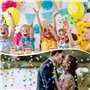 Mein HERZ 10000 Pcs Confettis, 2.5cm Confetti de Tissu Rond Multicolore pour la Décoration De Fête d'anniversaire et Mariage, Ba
