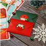 Flycppo Étiquette Cadeau Noël,24 Feuilles D'autocollants D'étiquettes de Noël, 216 Pièces D'étiquettes-Cadeaux Autocollants Etiq