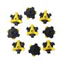 HPiano Pointes de Remplacement en Métal pour Chaussures de Golf - 20pcs Filetage Vis Clous Stinger pour Chaussures de Sport, Cra
