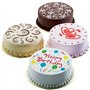 4 Pièces Pochoir à Gâteau + 16 Pièces Pochoirs à Café Cappuccino, Cookie Modèles, Pochoirs de Cuisson de Gâteaux Ensemble Bricol