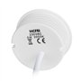 HCFEI Lot de 10 modules LED 230V 5W pour spot encastrable MR16 Blanc chaud Remplacement GU10 Ø 50 mm 38°Angle d'éclairage