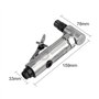 Meuleuse à air comprimé,meuleuse d'angle Courbure à 90 ° - Entrée d'air 1/4" - Avec disque de ponçage de 2" - Ponceuse pneumatiq