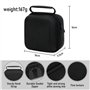 Growalleter Coque pour Apple Mac Mini M4/M4 Pro Chip ordinateur de bureau et accessoires, étui de transport rigide de voyage com