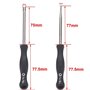 Hippotech Lot de 12 Outils de Réglage du Carburateur et étui de Transport pour Petit Moteur 2 Temps pour Poulan pour Husqvarna p