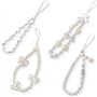 Lot de 4 Dragonne de Téléphone en Perles