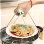 Sunbbingsp Lot de 1 pinces à aliments chauds, pinces à four, pour déplacer la plaque chauffante Bol Plateau Instant Pot (Vert)