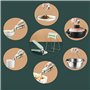 Sunbbingsp Lot de 1 pinces à aliments chauds, pinces à four, pour déplacer la plaque chauffante Bol Plateau Instant Pot (Vert)