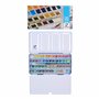 Van Gogh Set de peinture aquarelle, boîte métal, 48 demi godets