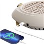 VOLTIX Aspirateur professionnel pour ongles avec 10 pièces de papier filtre à poussière - aspirateur à ongles adapté pour la mai