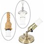 FExYinz 2 pièces par paquet adaptateur de douille de lampe prise B22 conversion en prise de courant et prise E27