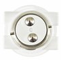 FExYinz 2 pièces par paquet adaptateur de douille de lampe prise B22 conversion en prise de courant et prise E27