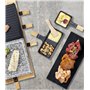 Bestron Raclette grill XL, appareil à raclette électrique jusqu'à 8 personnes avec pierre naturelle et plaque de grill à revêtem