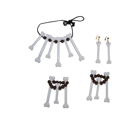 ESPA Set Bijoux cannibales - Blanc - Taille Unique