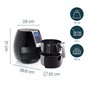 Princess Friteuse Aerofryer XL – 3,2 L – Panneau de contrôle digital – 8 programmes – 1500 W – Sans huile – Air Fryer – 182020