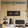 Grille-pain Princess Pure - Pour 2 tranches en même temps - 7 niveaux de brunissage - Annulation, réchauffage et décongélation -