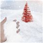 Sachet Fausse Neige en Poudre 1 Litre - Neige Artificielle décorative Noel