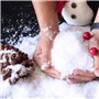 Sachet Fausse Neige en Poudre 1 Litre - Neige Artificielle décorative Noel