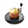 Boska Racloir Tete de Moine Marbre - Appareil Tete de Moine Fromage - Pour Girolle Tete de Moine - Base en Marbre - Noir