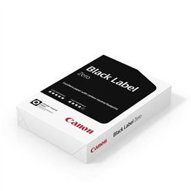 Canon Papier pour Imprimante WOP201 Black Label Zero 75 A4 500 Feuilles pour Impression Bureautique FSC