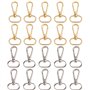 sylbx 20 Pièces Crochet Pivotant Fermoir Sac Fermoirs Mousquetons Pivotants Mousqueton Sac a Main