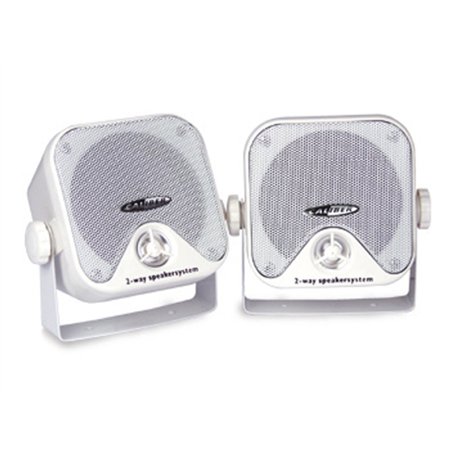 Caliber Haut Parleur de Voiture - Aussi pour Le Bateau - Montage sous Le siège - Puissance maximale 80W - 40W RMS - Résistant à
