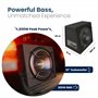 Caliber Haut Parleur Voiture - Caissons de Basse 600W - Subwoofer Voiture - 200W RMS - Noir - 12 Pouces