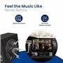 Caliber Haut Parleur Voiture - Caissons de Basse 600W - Subwoofer Voiture - 200W RMS - Noir - 12 Pouces