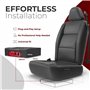 Caliber Haut Parleur Voiture - Caissons de Basse 500W - Subwoofer Voiture - 100W RMS - Noir - 290 x 210 x 72 mm