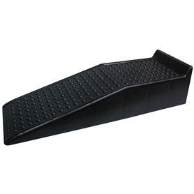 AUTOSTYLE Set de rampes des voitures en matière synthétique - noir - set à 2 pièces (Hauteur 17cm) Taille Unique