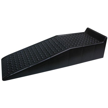AUTOSTYLE Set de rampes des voitures en matière synthétique - noir - set à 2 pièces (Hauteur 17cm) Taille Unique