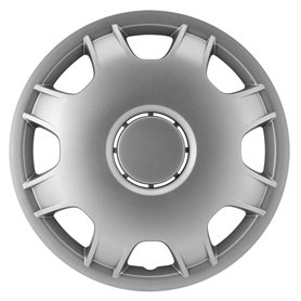 AUTO-STYLE Jeu d'enjoliveurs Speed 12-inch argent
