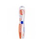elmex Brosse à dents Ortho Soft 1 pièce - Poils en forme de U spécialement conçus pour le nettoyage des dents sur et autour des