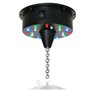 Fuzzix Moteur pour Boule à Facettes sur Batterie 18 LEDs