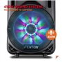 Fenton FT10LED Enceinte Sono Portable LEDs Bluetooth avec Batterie Intégrée - 450 Watts, Modes Lumineux, 10 Pouces, Télécommande