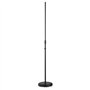 Vonyx MS100B Pied de Microphone Réglable en Hauteur - Noir