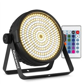 Beamz BT430 LED - Stroboscope 324 LED - Blanc Froid et Chaud