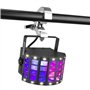 BeamZ Derby Strobe avec DMX - Jeu de Lumière, Effet LED 2 en 1, Effets Stroboscopiques, Fonction Master/Slave, Modes de Gestion 