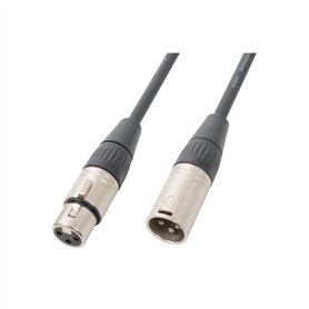 Power Dynamics PD Connex DMX Cordon DMX XLR Mâle/XLR Femelle - 30m - Idéal pour Contrôler vos Éclairages