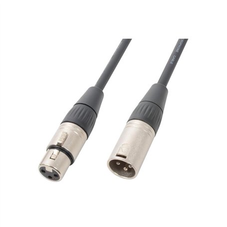 Power Dynamics PD Connex DMX Cordon DMX XLR Mâle/XLR Femelle - 30m - Idéal pour Contrôler vos Éclairages
