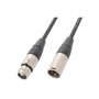 Power Dynamics PD Connex DMX Cordon DMX XLR Mâle/XLR Femelle - 30m - Idéal pour Contrôler vos Éclairages