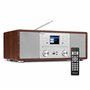 Audizio Avola Radio Internet WiFi avec Lecteur CD et Bluetooth - Aluminium