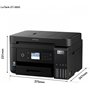 Epson EcoTank ET-3850 A4 Imprimante Multifonction Wi-FI avec réservoir d'encre jusqu'à 3 Ans d'encre Incluse